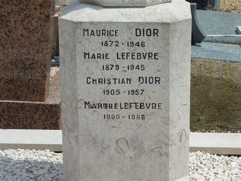 christian dior head|where is christian dior buried.